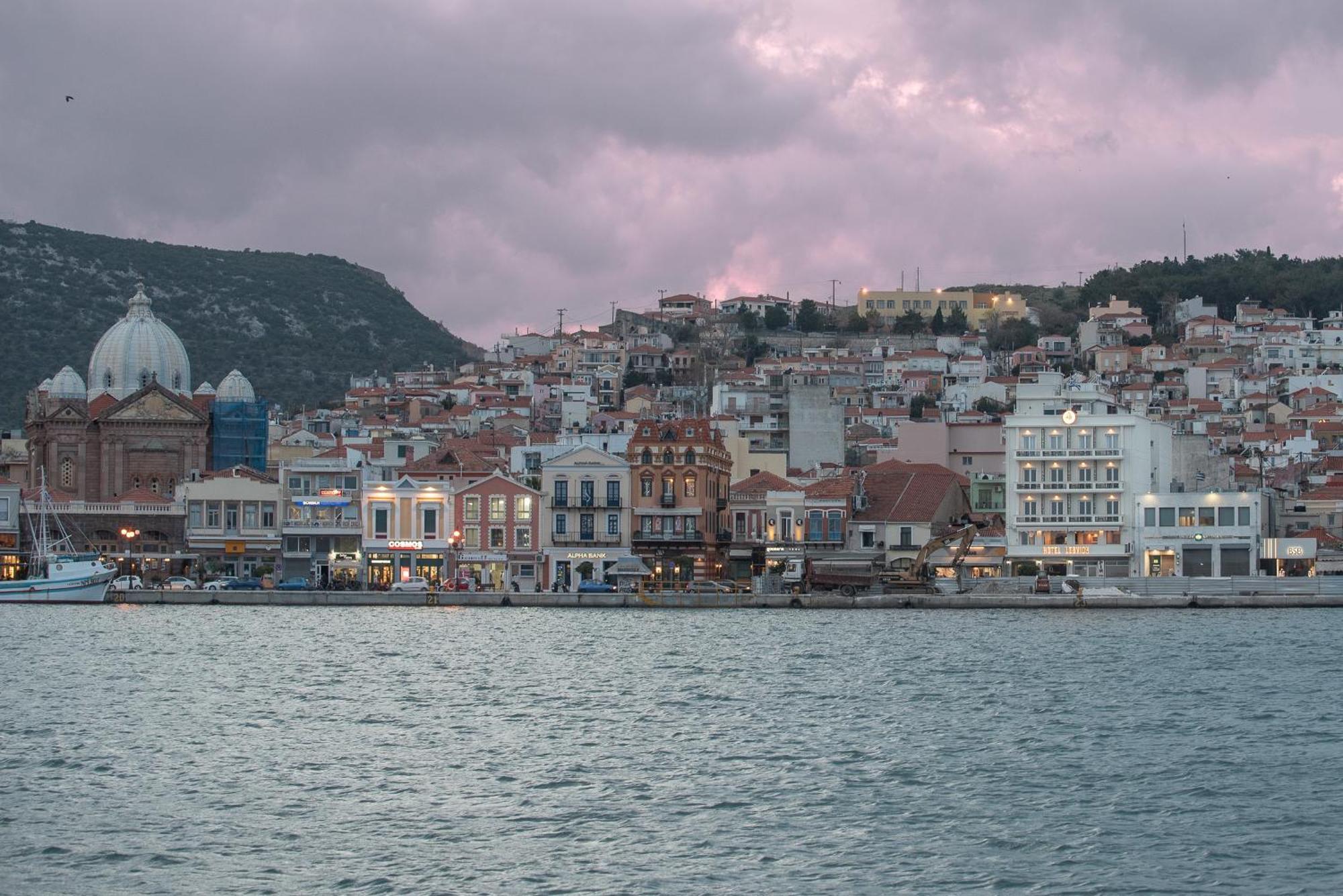 Lesvion Hotel Mytilíni Dış mekan fotoğraf